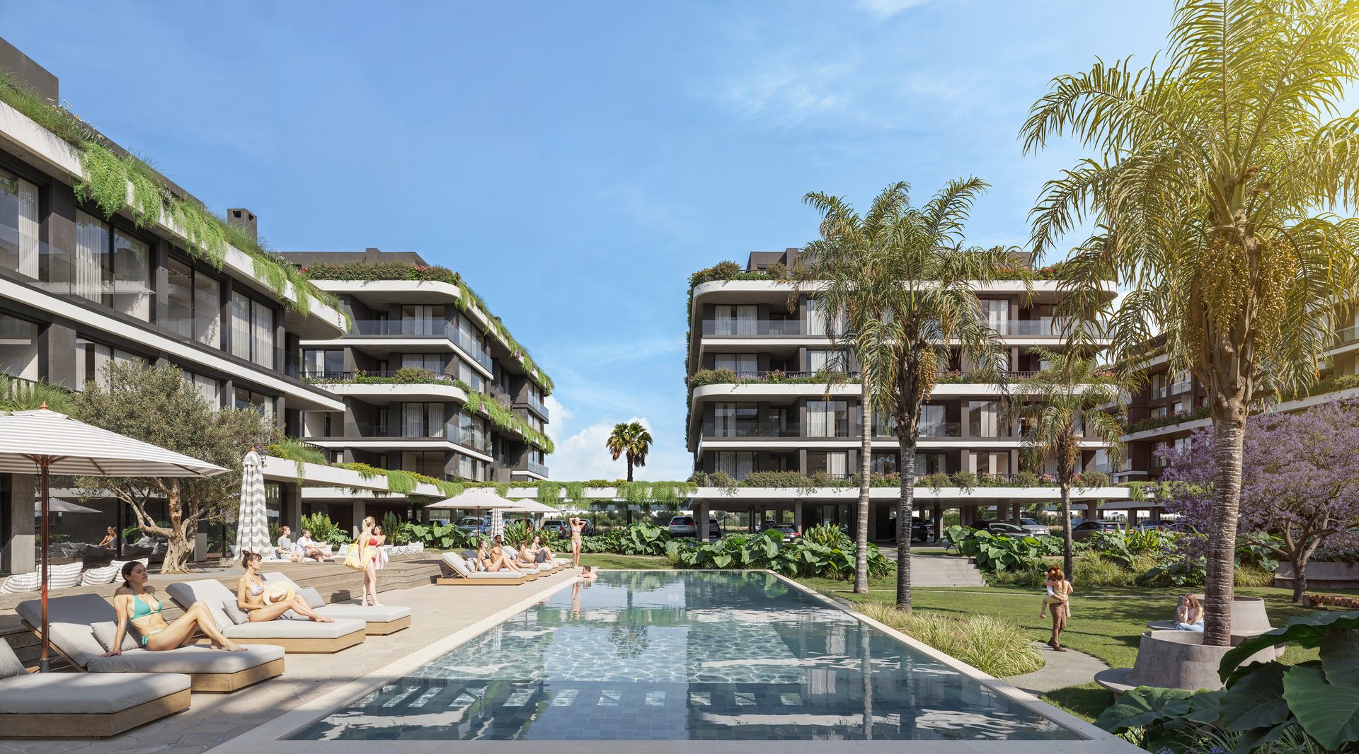 Piscina Orionis — amenidades