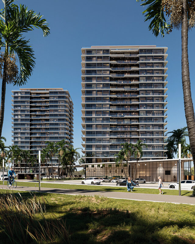 Fachada Torres Cristalinas