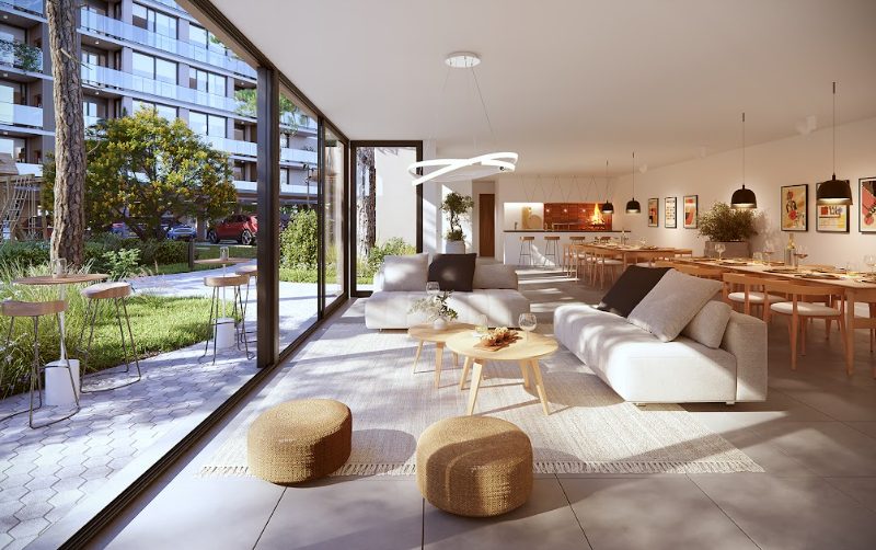 Interior tipo — Apartamento GROU® Bosque