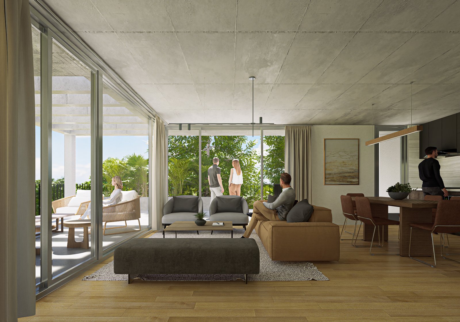 Interior dormitorio — Le Lac